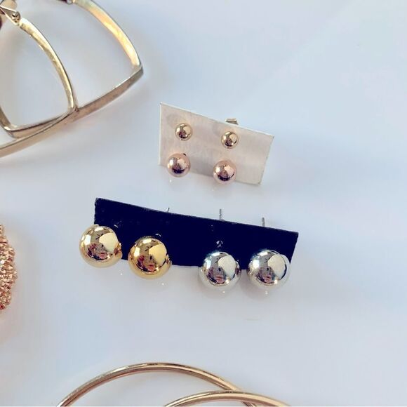 Good Hoop Earrings Lot - Picture 7 of 8